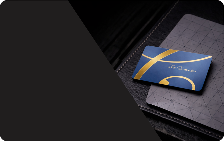 Custom printed membership cards